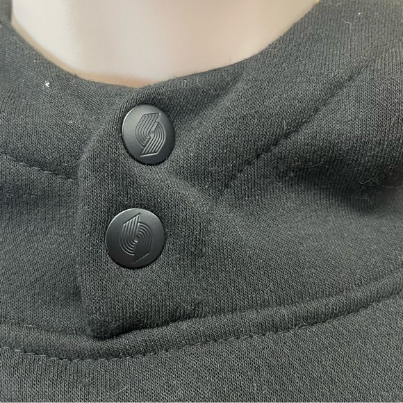 NBA Portland Blazers women’s fleece sweatshirt pullover medium - Picture 6 of 9